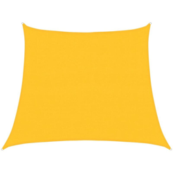vidaXL Vela Parasole 160 g/m² Gialla 3/4x3 m in HDPE - Giallo precio