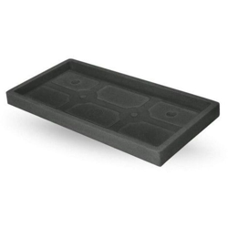 Sottofioriera Rettangolare | Tortora - 100 cm en oferta