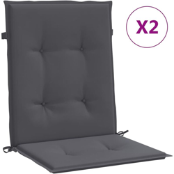 YOUTHUP Cuscini per Sedie da Giardino 2 pz Antracite 100x50x3 cm - Antracite precio