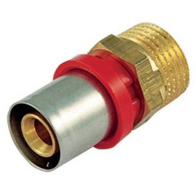 Tiemm - RACCORDO PRESS DIRITTO MASCHIO COMPACT 20 x 2,0 -3/4'