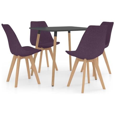 Set Da Pranzo 5 Pz Viola