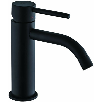 Miscelatore lavabo senza scarico Light LIG071 | Nero opaco - Paffoni