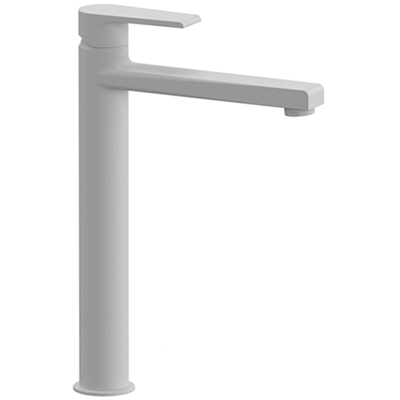 MISCELATORE MONOCOMANDO LAVABO ALTO LINEA ARTIC Bianco Opaco