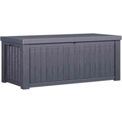 Contenitore da Giardino Rockwood 570 L Antracite - Grigio - Keter características