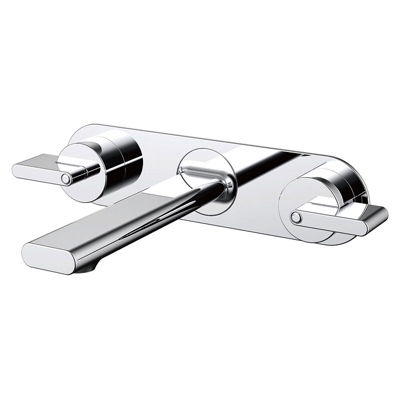 Kroos ® - Miscelatore lavabo incasso in ottone cromato - Arosa