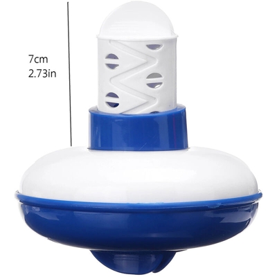 Asupermall - Distributore di farmaci galleggiante per piscina da 5 pollici con fondo retrattile K-1085