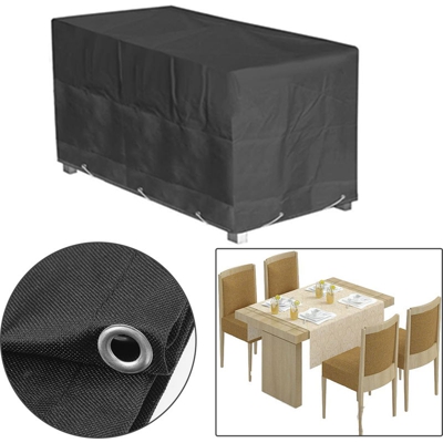 Oobest - Copertura Tavolo da Giardino, Copertina Protettiva, Impermeabile Traspirante Oxford 420D 226 * 112 * 65CM
