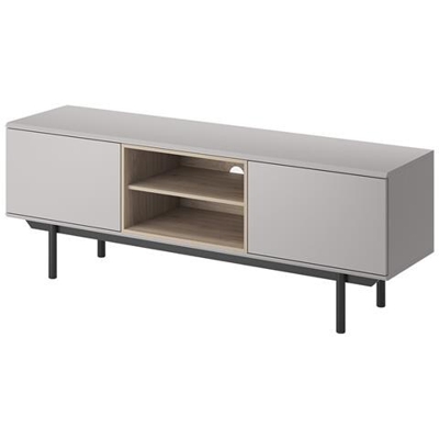 Mobile Tv Lovage 150 Cm, Mobile Tv Per Soggiorno, Grigio / jackson Hickory
