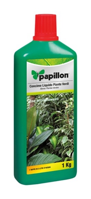 CONCIME liquido PER piante verdi 1 KG FIORI ARBUSTI CONCIMI - Papillon