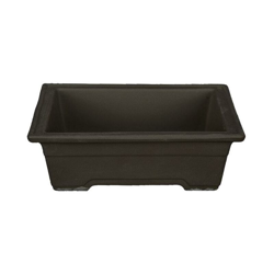 Vaso per bonsai Giapponese Morrisan rettangolare in gres 17,5x12x6 cm - B05-17a en oferta