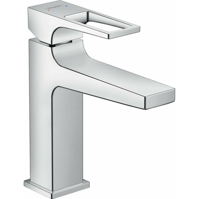 Miscelatore monocomando monocomando per lavabo Hansgrohe Metropol 110, maniglia a leva, scarico push-open, sporgenza 135 mm - 74507000