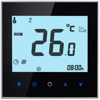 Schermo LCD Touch 16A 110-230V programmabile settimanale elettrico di riscaldamento termostato temperatura ambiente Regolatore