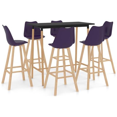 Set Da Bar 7 Pz Viola