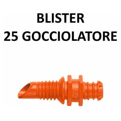 GOCCIOLATORE DI FINE LINEA 2 LT/H PER MICROIRRIGAZIONE BLISTER 25 PEZZI -- 1340-32 - Gardena