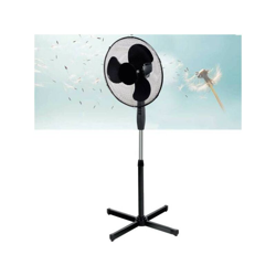 Ventilatore A Colonna Piantana 45W Pale 40Cm 3 Velocità Altezza Regolabile Nero precio