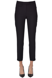Wool slim trousers precio