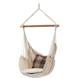 Augienb - Sedia amaca sospesa Amaca di sicurezza altalena per camera da letto da giardino per esterni en oferta