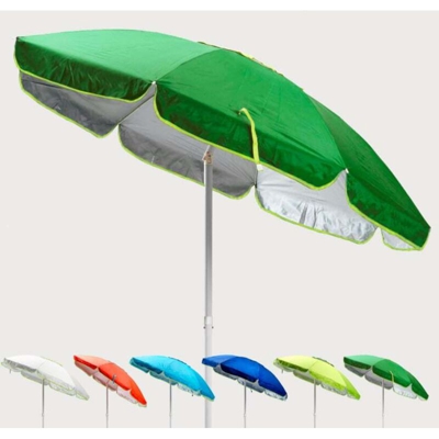 Ombrellone mare spiaggia 200 cm antivento protezione uv Sardegna | Verde