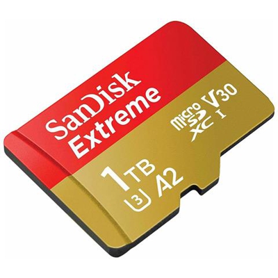 Scheda di Memoria microSDXC Extreme 1 TB UHS-I di Classe 10 Velocità 160 MB / s con Adattatore