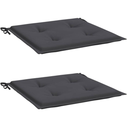 Cuscini per Sedie da Giardino 2 pz Antracite 50x50x4 cm - Antracite - Vidaxl en oferta