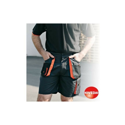 Juba - PANTALONI CORTA. TOP DI GAMMA NERO. 962 XXL