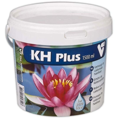 KH Plus secchiello da 1,5L - integratore in polvere di durezza carbonatica per laghetti - Velda