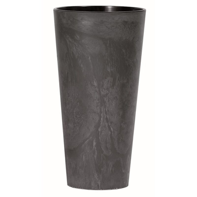 Tubus Slim Effect di plastica CON serbatoio colore Antracite, 76,2 (altezza) x 40 (larghezza) x 40 (profondità) cm - Prosperplast