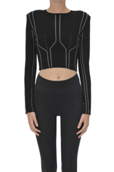 Cropped knit top características