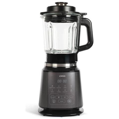 Dop212 - Frullatore Riscaldante - Avvio Ritardato - Vasca Graduata 2l - Coltello 6 Lame - Comandi Touch E Display Led