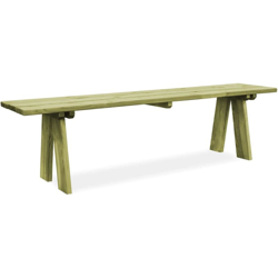 Panchina da Giardino 170 cm in Legno di Pino Impregnato precio
