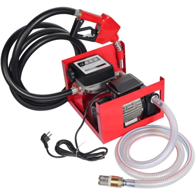 Pompa autoadescante per trasferimento biodiesel e diesel 230V/750W 80 l/min Pistola automatica