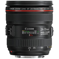 Obiettivo EF 24-70mm f / 4L IS USM Attacco EF características