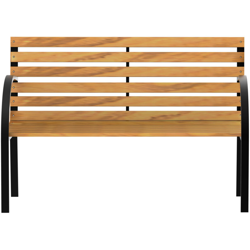 Outsunny Panca in Legno 2 Posti Panchina da Esterno Giardino Balcone en oferta