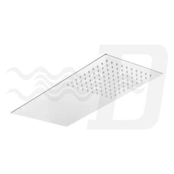 SOFFIONE 1 GETTO RETTANGOLARE ULTRA PIATTO ACCIAIO INOX MARIANI mm 500x250x3 características