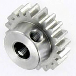 Ingranaggio in acciaio Tipo di modulo: 1.0 Ø foro: 6 mm Numero di denti: 20 - Reely precio