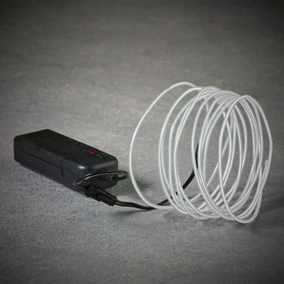 Corda neon bianca 275 cm