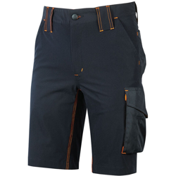 MERCURY - BERMUDA DA LAVORO IN COMODO TESSUTO U-4 RESISTENTE, TRASPIRANTE, IDROREPELLENTE - WFU196DB DEEP BLUE U-POWER - Taglia XXL en oferta