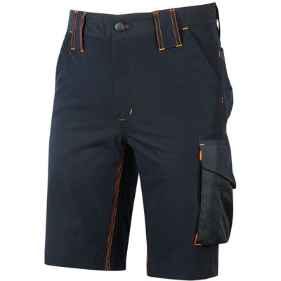 MERCURY - BERMUDA DA LAVORO IN COMODO TESSUTO U-4 RESISTENTE, TRASPIRANTE, IDROREPELLENTE - WFU196DB DEEP BLUE U-POWER - Taglia XXL