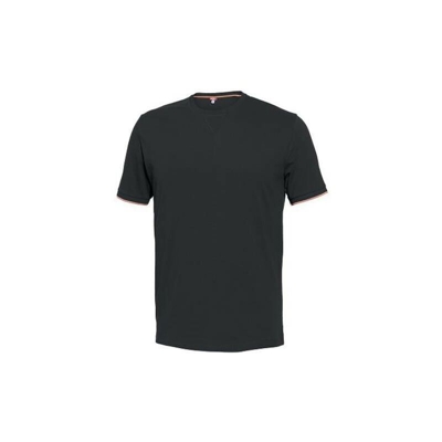 Magliettarapallo 100% Cotone Nero 8182 T-Xxl