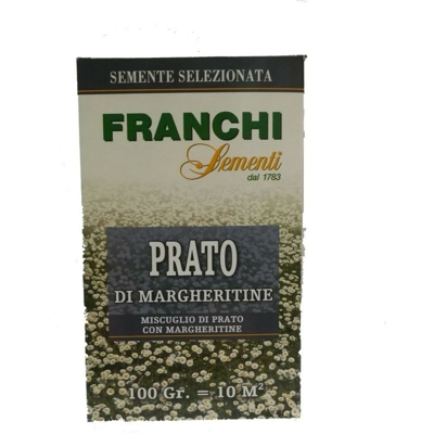 Sementi per prato di Margherite Franchi Confezione da 100 grammi