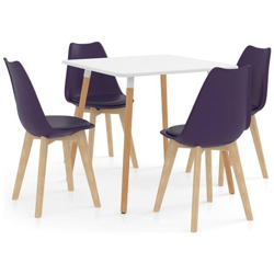Set Da Pranzo 5 Pz Viola Scuro características