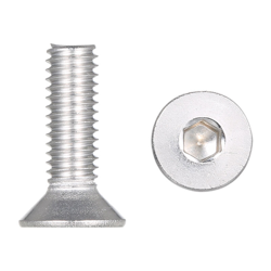 5 pz 304 in acciaio inox a testa svasata esagono incassato DIN7991 vite a testa piatta vite a esagono incassato M6 * 20 características