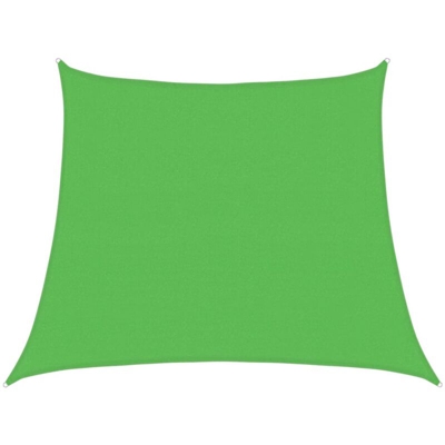 vidaXL Vela Parasole 160 g/m² Verde Chiaro 3/4x3 m in HDPE - Verde