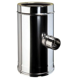 Smmo - Raccordo a T 90° doppia parete coibentato, derivazione 80 mm > 300-350 mm en oferta