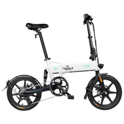 D2s Bicicletta Elettrica Pieghevole Per Ciclomotore Versione A Velocit? Variabile Pneumatici Da 16 Pollici Motore 250 W Max 25 Km / h Batteria 7,8 Ah - Bianco características