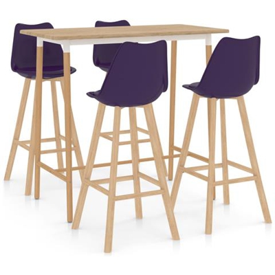 Set Da Bar 5 Pz Viola