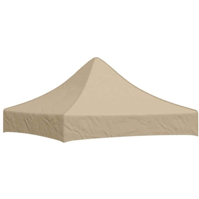 Tetto per Tendone per Feste 2x2 m Beige 270 g/m² - Beige - Vidaxl