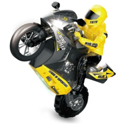 Telecomando Rc Moto Stunt Car Modelli Di Veicoli Rtr Ad Alta Velocità 20 Km / h 210 Minuti Tempo Di Utilizzo (giallo) precio