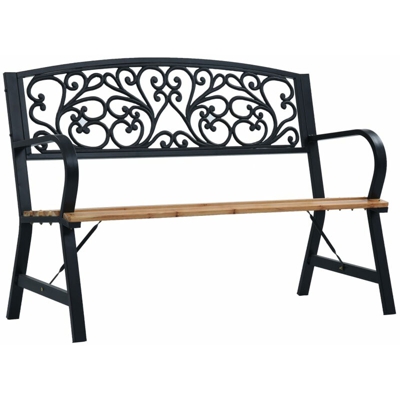 Panchina da Giardino 120 cm in Legno