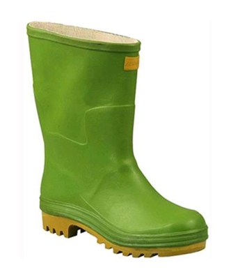 Stivali Tronchetto Gomma Mod. Rain Verde N. 42